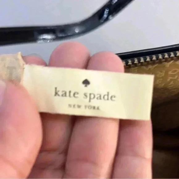 KATE SPADE ♠️ NEW YORK PATENT LEATHER LARGE TOTE BAG SHOPPING, SCHOOL - Picture 7 of 12